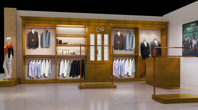 服裝展柜65